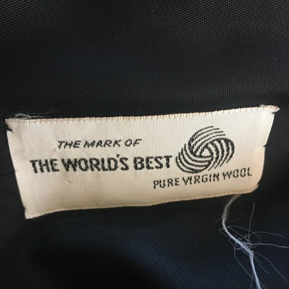 Women's sz M B.H.WRAGGE vintage wool blazer jacket - Picture 7 of 12